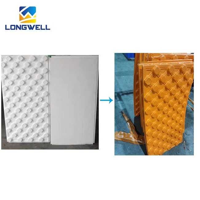 Plastic Vacuum Forming Machine For Heatfloor Foam Laminating